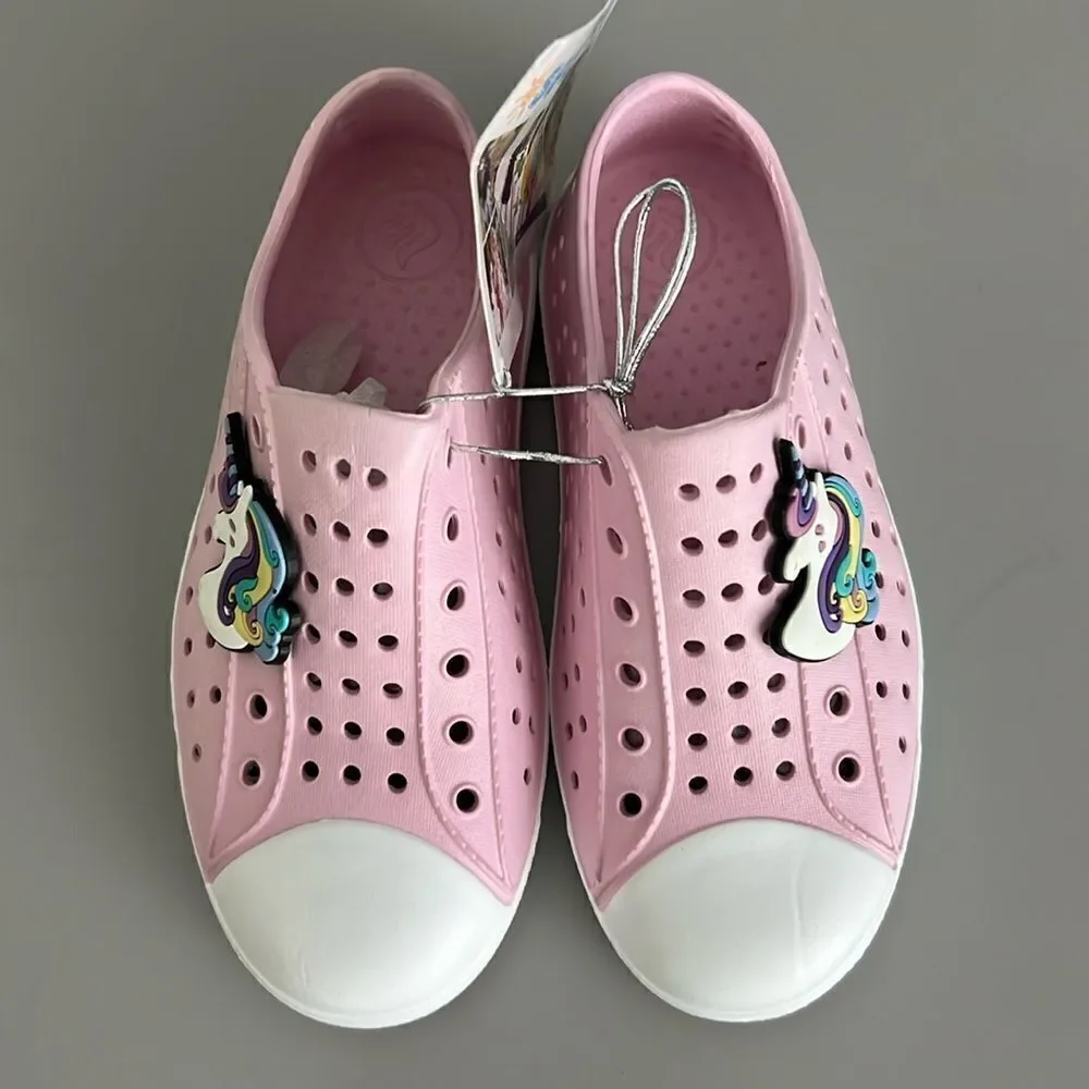seannel Kids Water Shoes Slip-On Lightweight Breathable Sandal Size 10 Toddler